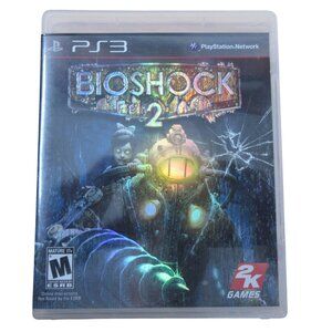BioShock 2 (Sony PlayStation 3, 2010)  W/manual